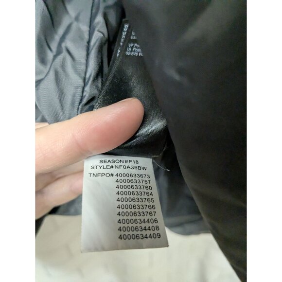 North Face Gotham II Down Jacket Women's XL Gray 550 Full Zip - Picture 12 of 12